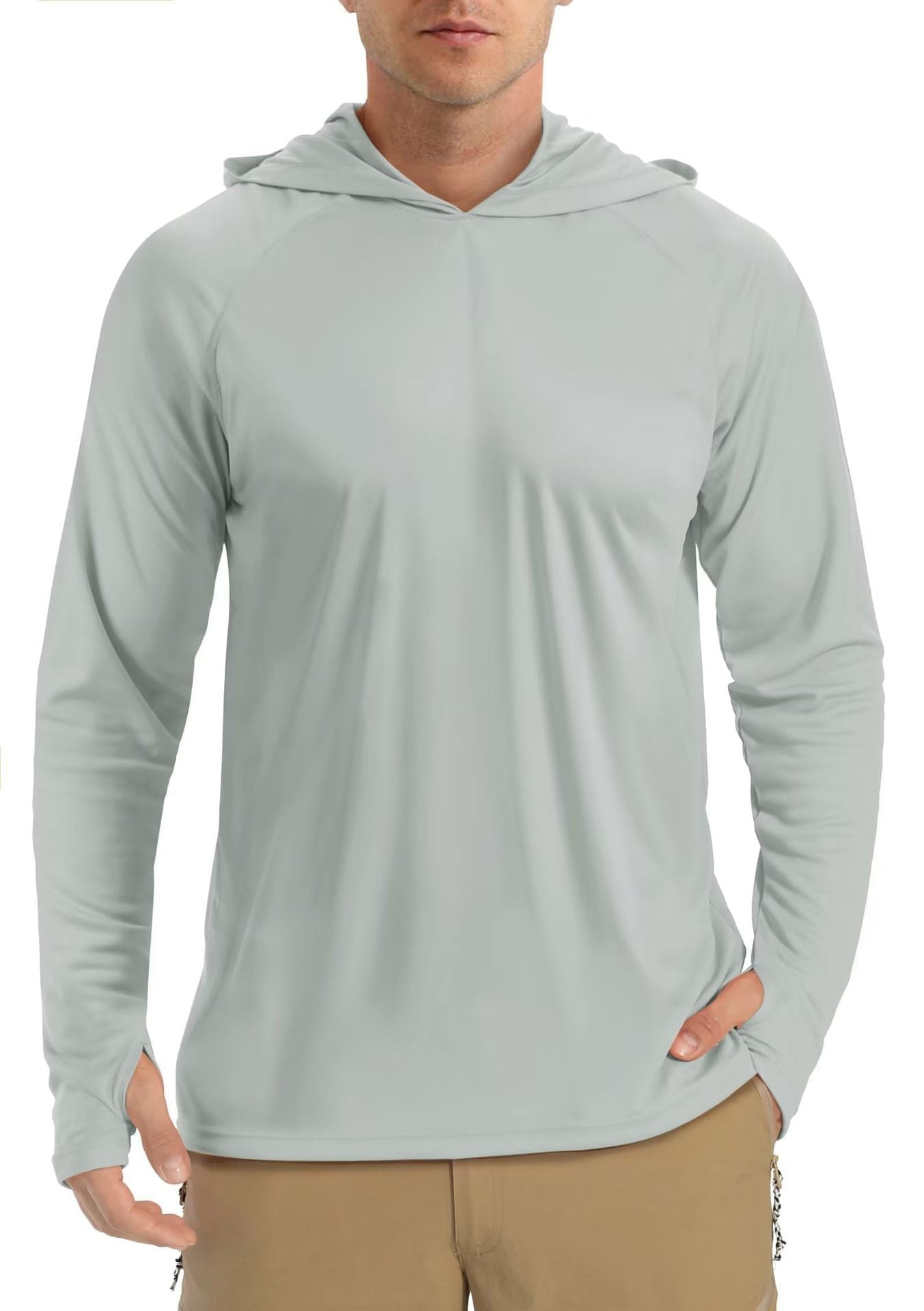 The Sun Shield Hoodie – Men's Sun-Protective Lightweight Sports Pullover - Undefyning Lynes