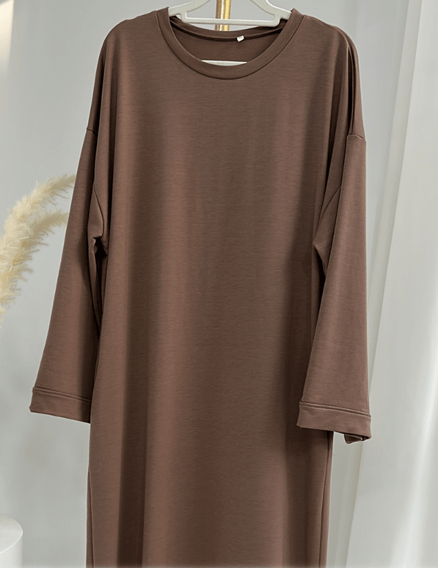 The SweatMidi Dress – Women's Comfy Sweatshirt Midi Dress - Undefyning Lynes