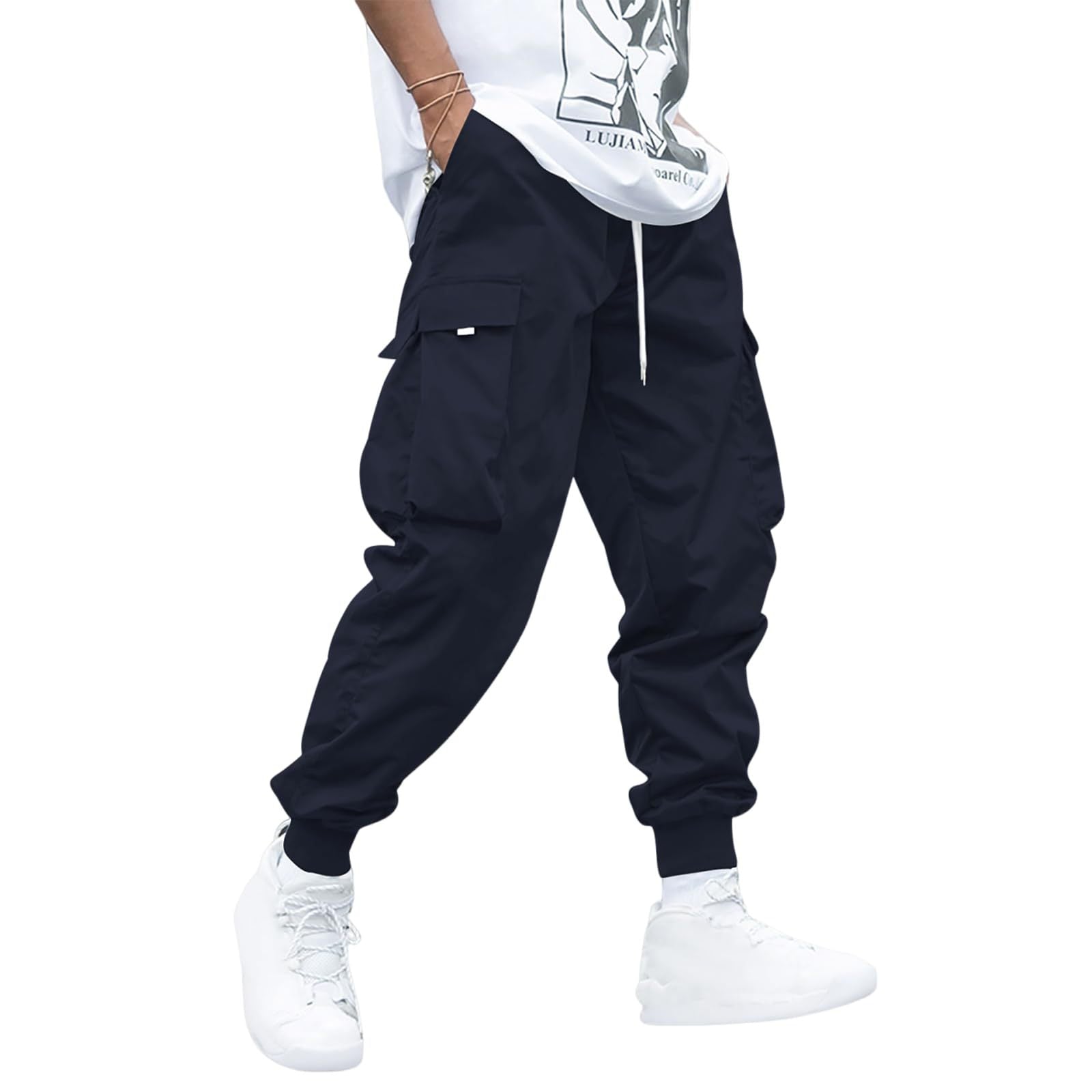 The Tech Jogger — Men's Moisture-Wicking Cargo Jogger Pants - Undefyning Lynes