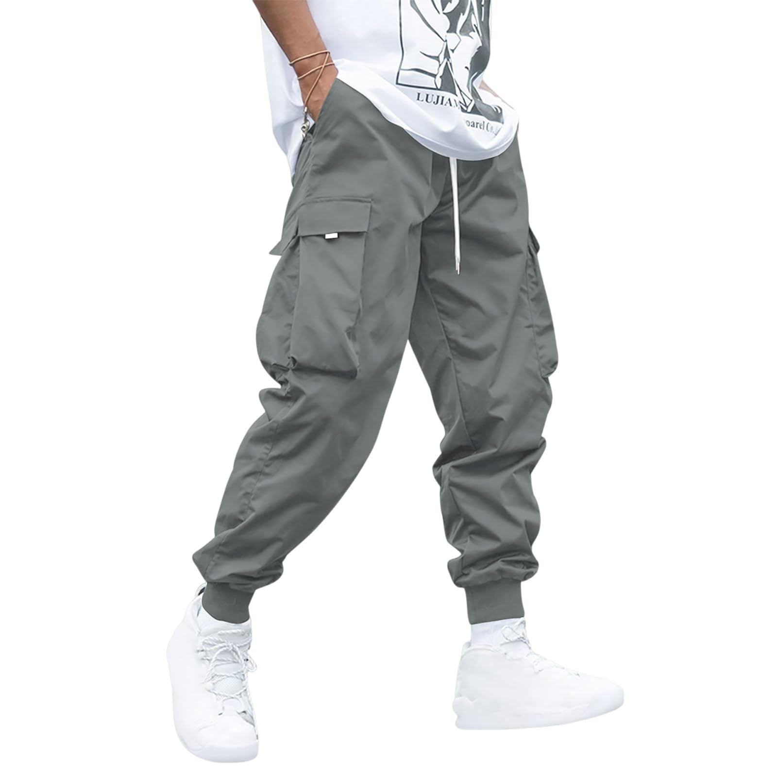 The Tech Jogger — Men's Moisture-Wicking Cargo Jogger Pants - Undefyning Lynes