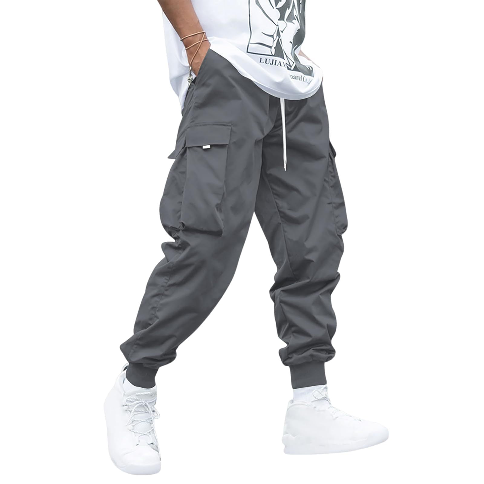 The Tech Jogger — Men's Moisture-Wicking Cargo Jogger Pants - Undefyning Lynes