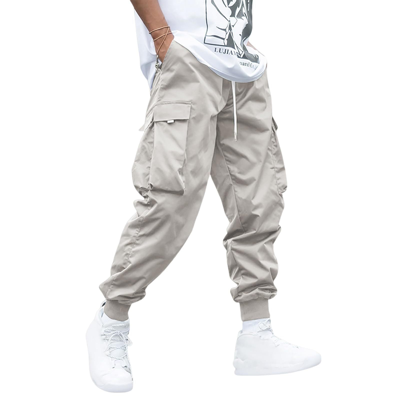 The Tech Jogger — Men's Moisture-Wicking Cargo Jogger Pants - Undefyning Lynes