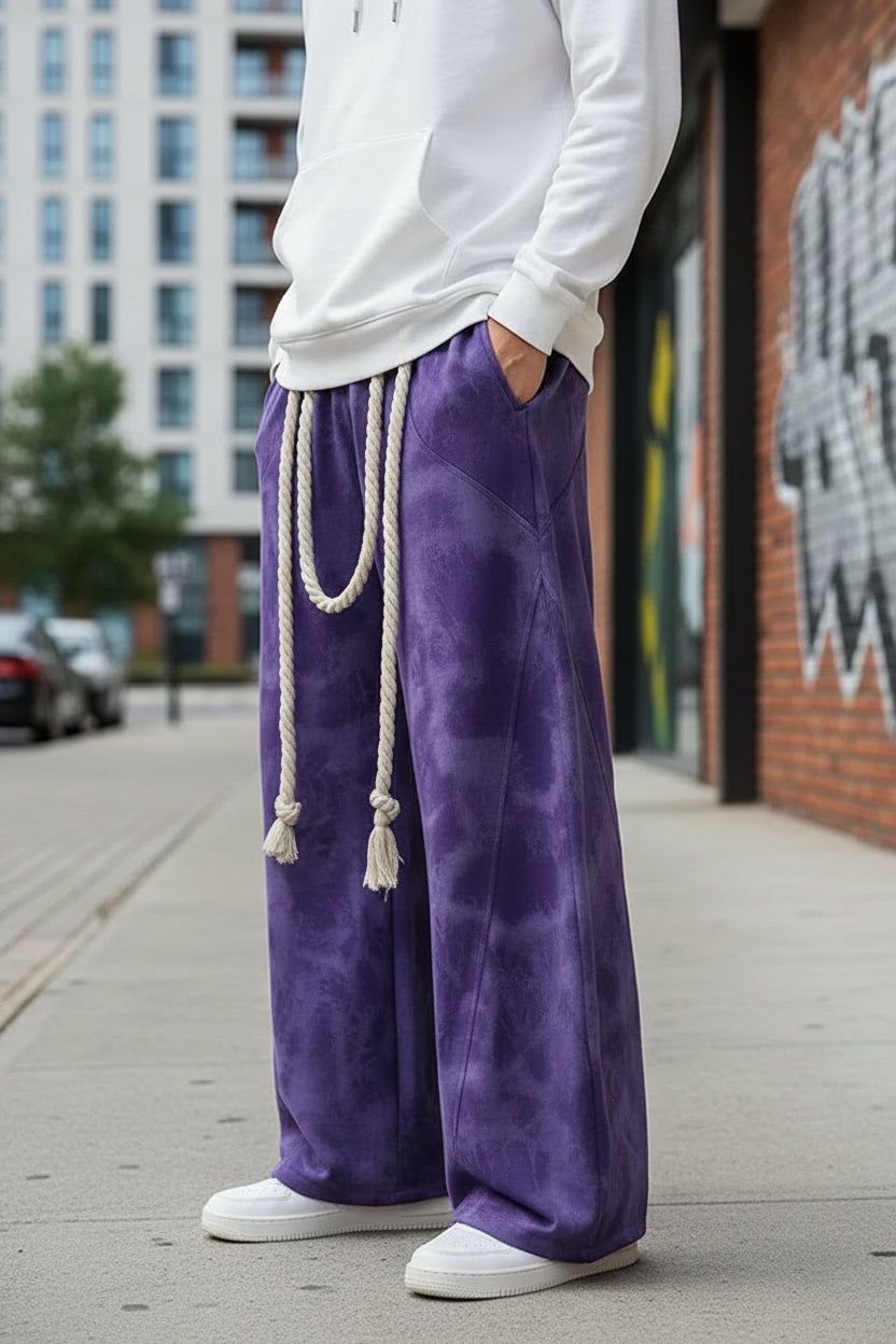 The Tie-Dye Jogger — Men's Relaxed Japanese Streetwear Sweatpants - Undefyning Lynes