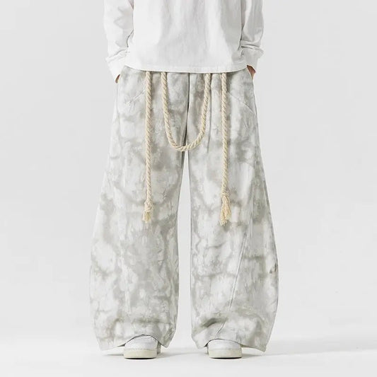 The Tie-Dye Jogger — Men's Relaxed Japanese Streetwear Sweatpants - Undefyning Lynes