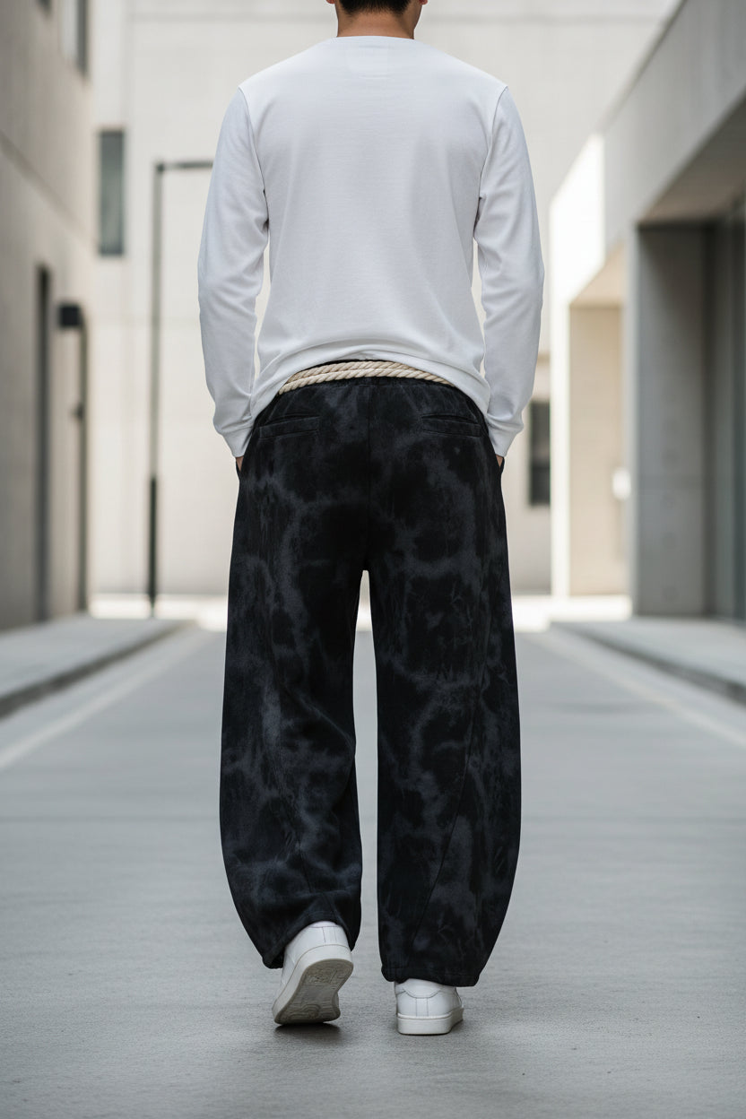 The Tie-Dye Jogger — Men's Relaxed Japanese Streetwear Sweatpants - Undefyning Lynes