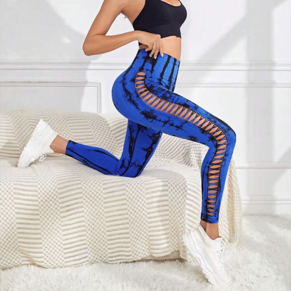 The TieDye Lift Leg – Women's Tie-Dye High-Waist Butt-Lift Seamless Leggings - Undefyning Lynes