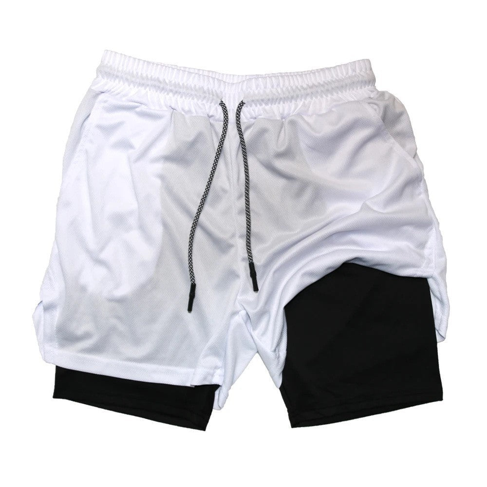 The Training Short — Men's Dual-Layer Quick-Dry Gym & Street Shorts - Undefyning Lynes