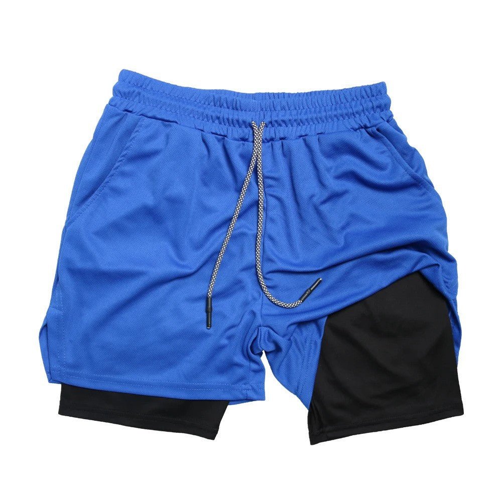 The Training Short — Men's Dual-Layer Quick-Dry Gym & Street Shorts - Undefyning Lynes