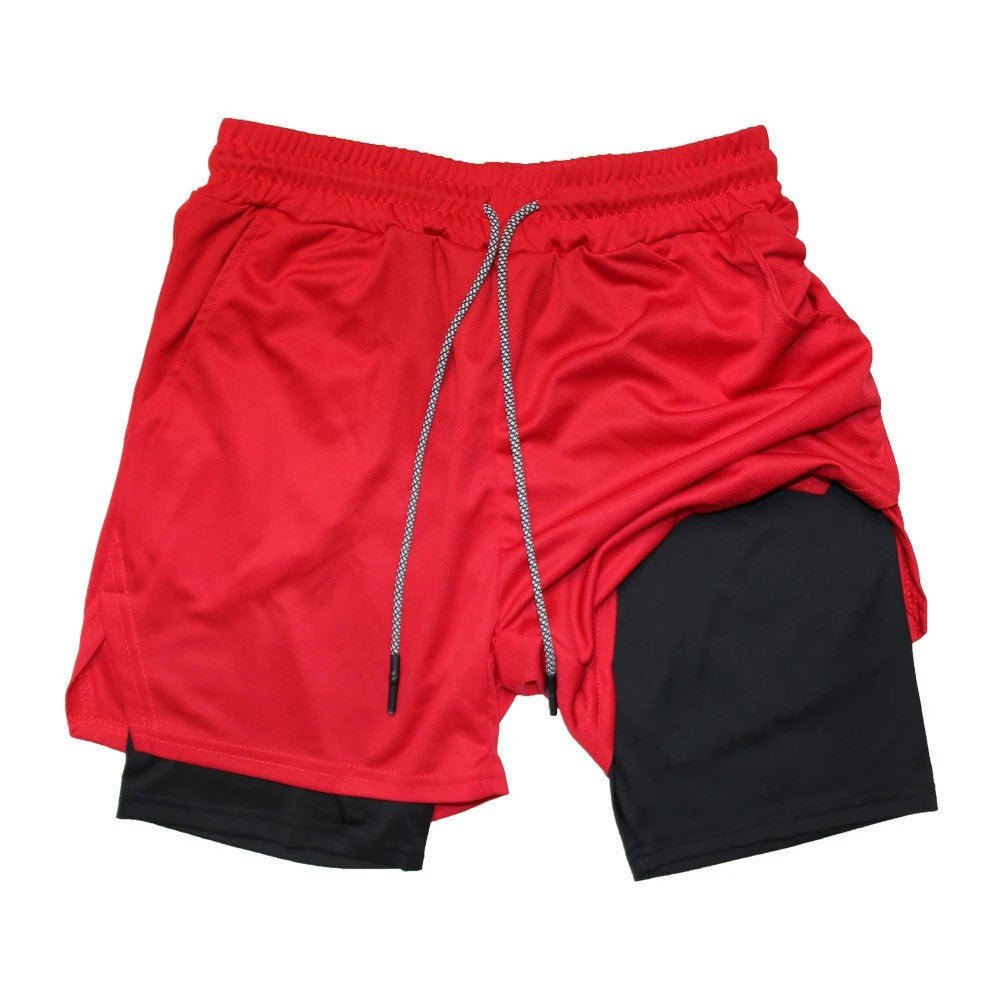 The Training Short — Men's Dual-Layer Quick-Dry Gym & Street Shorts - Undefyning Lynes