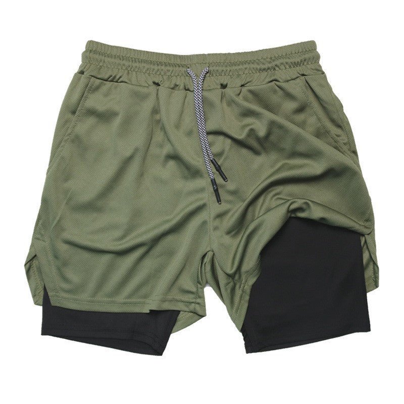 The Training Short — Men's Dual-Layer Quick-Dry Gym & Street Shorts - Undefyning Lynes