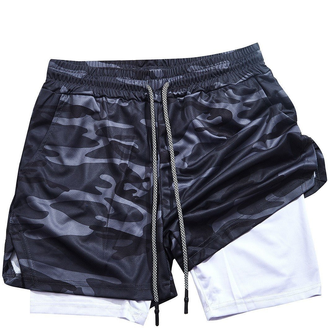 The Training Short — Men's Dual-Layer Quick-Dry Gym & Street Shorts - Undefyning Lynes