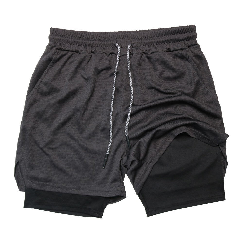 The Training Short — Men's Dual-Layer Quick-Dry Gym & Street Shorts - Undefyning Lynes