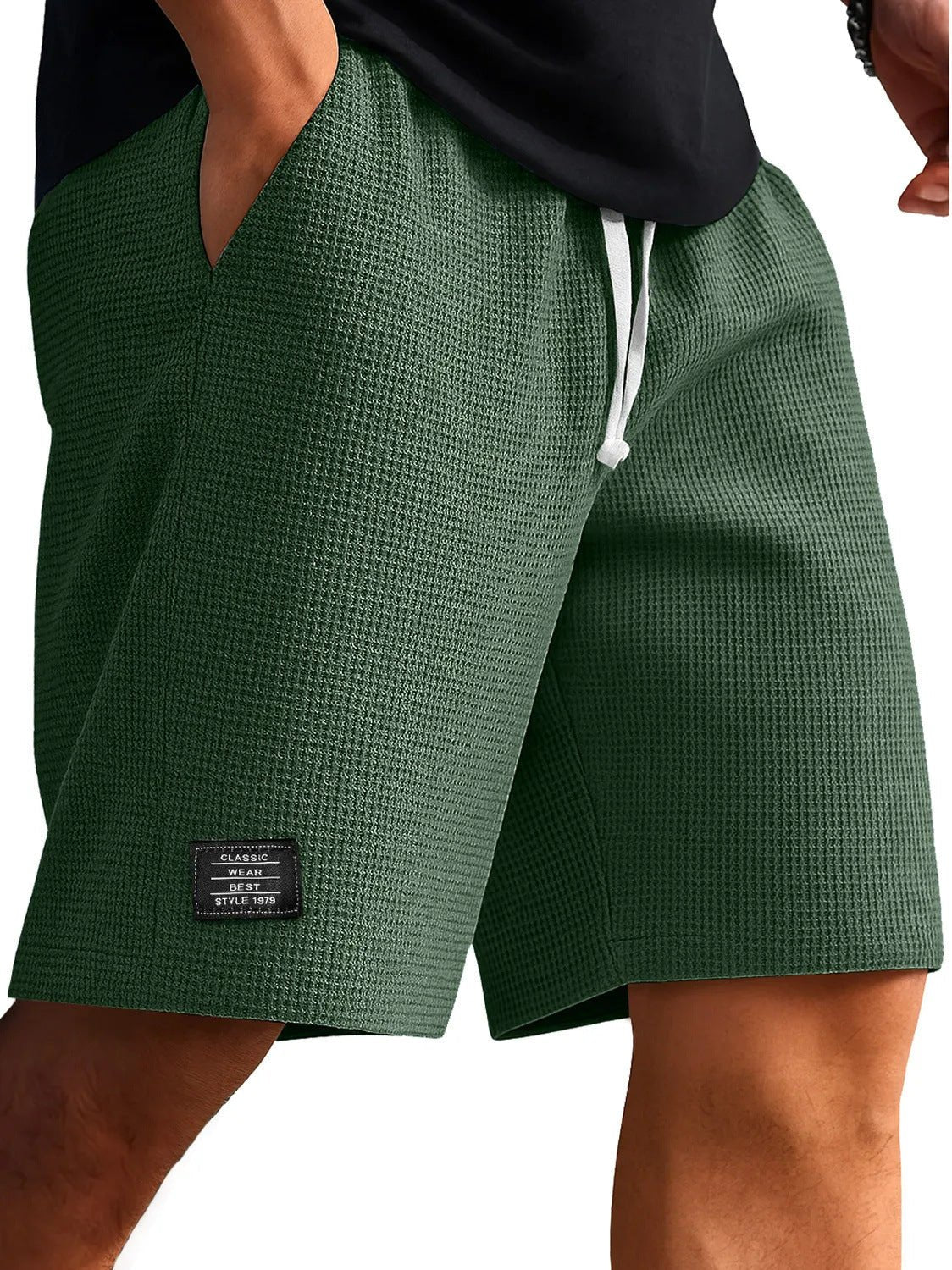 The Waffle Crop – Men's Straight-Leg Cropped Summer Pants - Undefyning Lynes