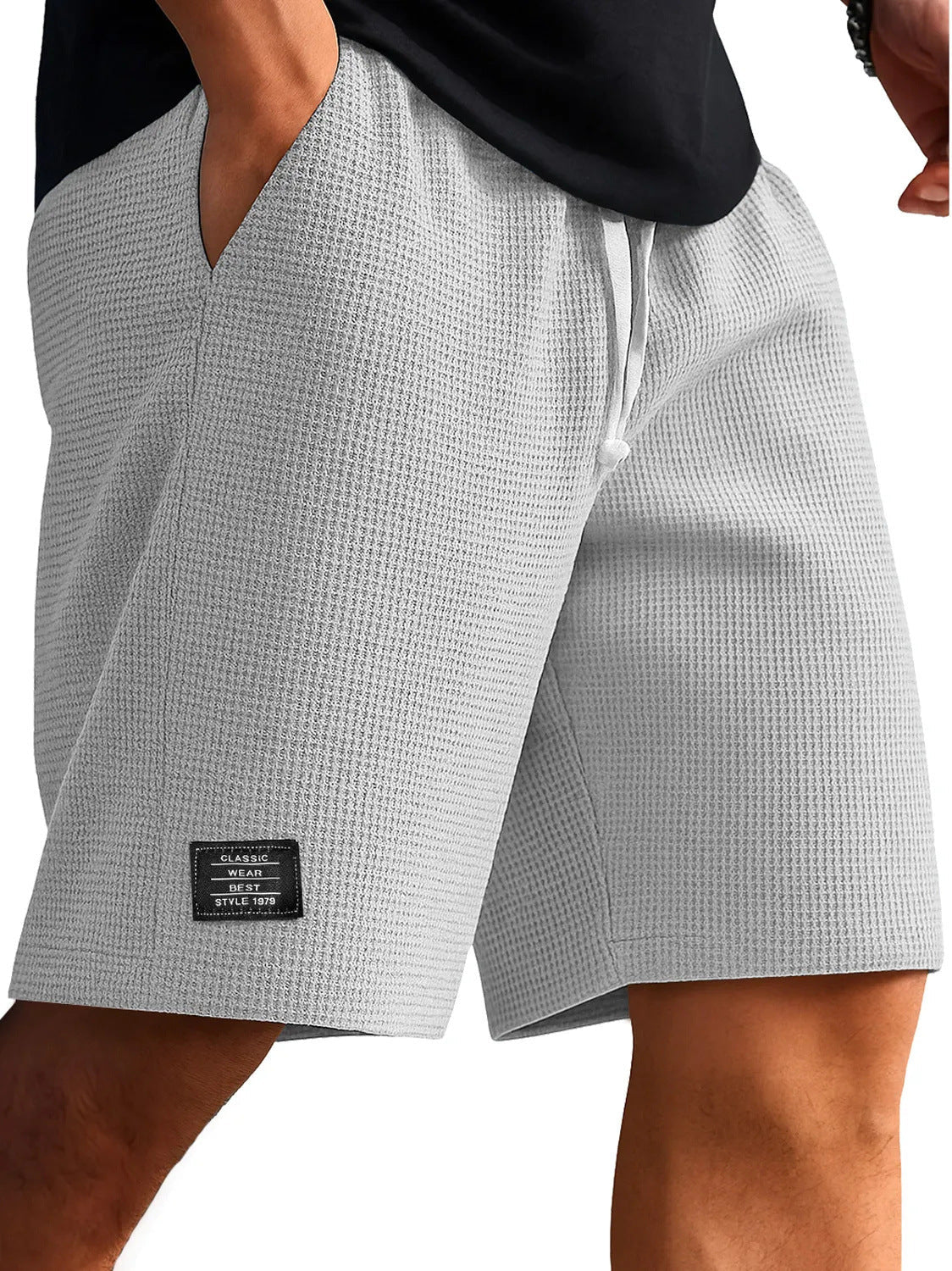 The Waffle Crop – Men's Straight-Leg Cropped Summer Pants - Undefyning Lynes