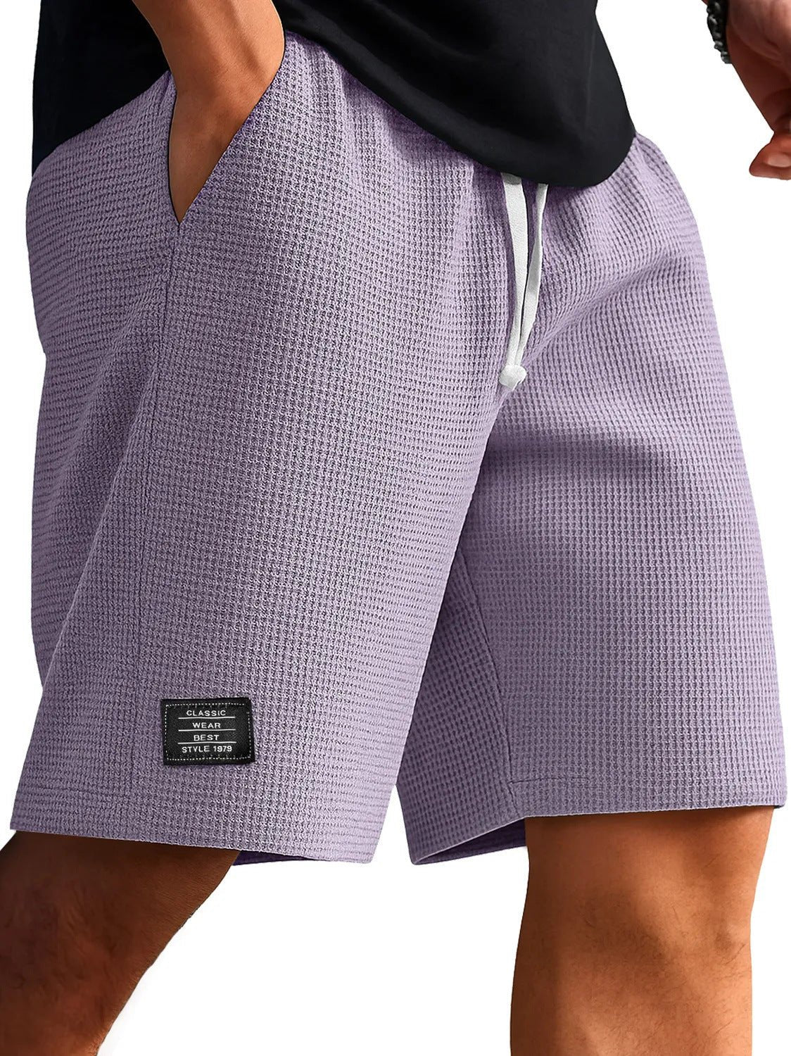 The Waffle Crop – Men's Straight-Leg Cropped Summer Pants - Undefyning Lynes