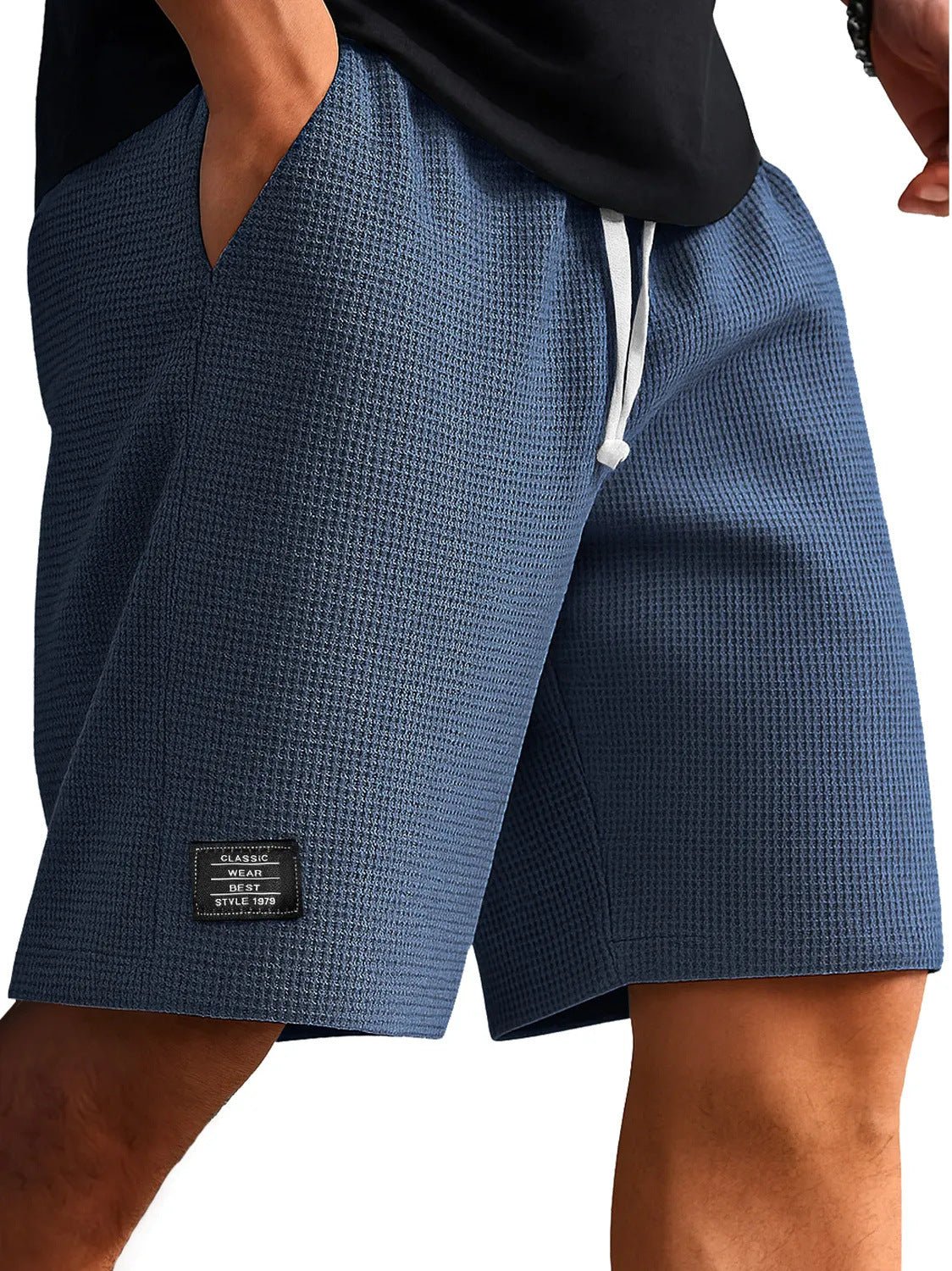 The Waffle Crop – Men's Straight-Leg Cropped Summer Pants - Undefyning Lynes