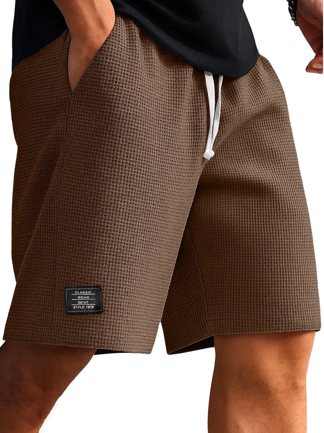 The Waffle Crop – Men's Straight-Leg Cropped Summer Pants - Undefyning Lynes