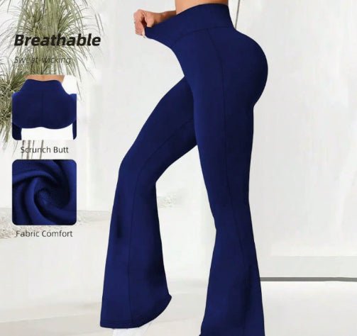 The Wide Flow Yoga Pant – Women's High-Waist Wide-Leg Yoga Pants - Undefyning Lynes