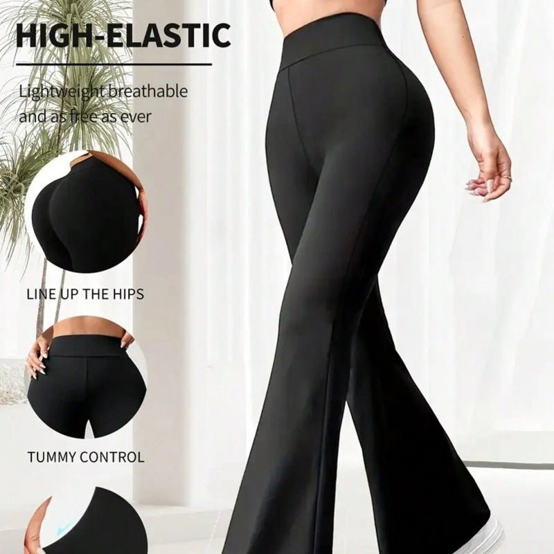 The Wide Flow Yoga Pant – Women's High-Waist Wide-Leg Yoga Pants - Undefyning Lynes