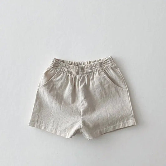 Toddler Cotton-Linen Shorts | Kids' Airy Summer Shorts - Undefyning Lynes