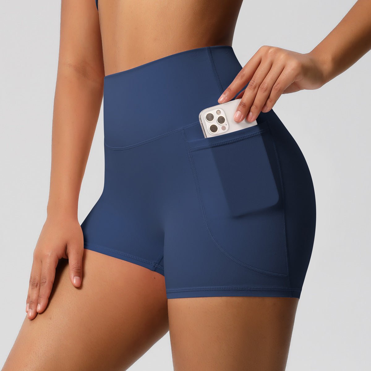 Ultra-Soft Performance Pocket Yoga Shorts – Women's Moisture-Wicking Athleisure Shorts - Undefyning Lynes