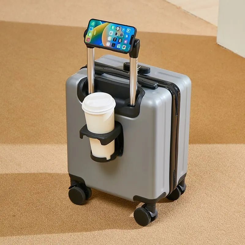 Undefyning Lynes 14" Smart Mini Carry-On with Integrated Cup Holder - Undefyning Lynes
