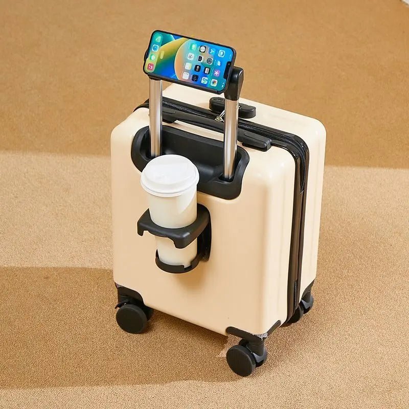 Undefyning Lynes 14" Smart Mini Carry-On with Integrated Cup Holder - Undefyning Lynes