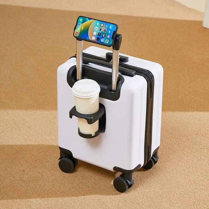 Undefyning Lynes 14" Smart Mini Carry-On with Integrated Cup Holder - Undefyning Lynes