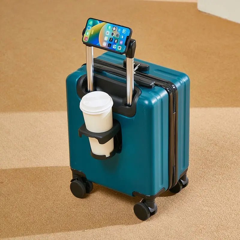 Undefyning Lynes 14" Smart Mini Carry-On with Integrated Cup Holder - Undefyning Lynes