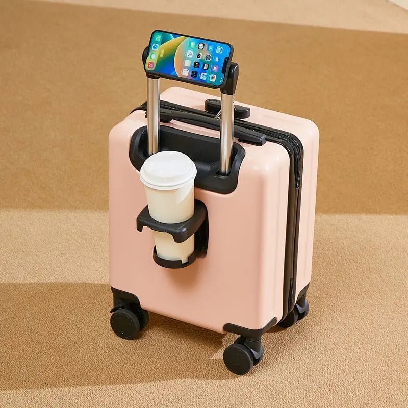 Undefyning Lynes 14" Smart Mini Carry-On with Integrated Cup Holder - Undefyning Lynes