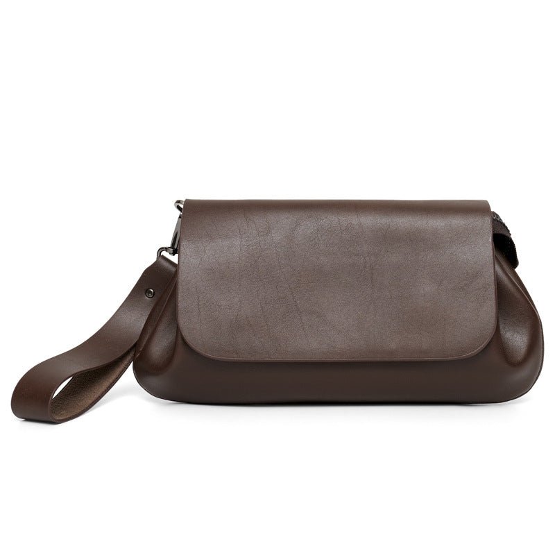 Undefyning Lynes Men's Leather Clutch Bag — Waterproof PU Casual Wristlet - Undefyning Lynes