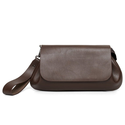 Undefyning Lynes Men's Leather Clutch Bag — Waterproof PU Casual Wristlet - Undefyning Lynes