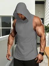 Undefyning Lynes Men's Performance Training Hooded Vest - Undefyning Lynes