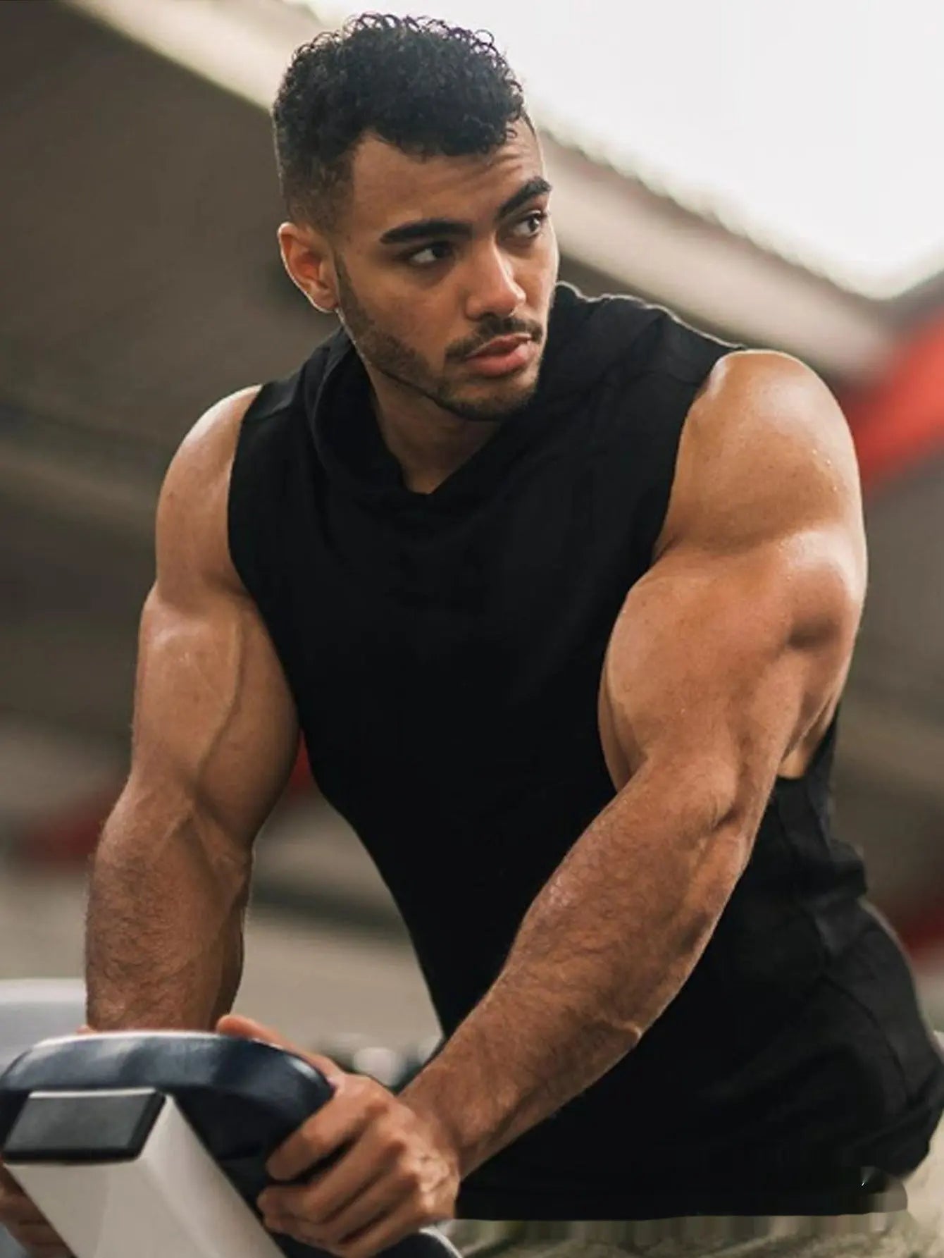 Undefyning Lynes Men's Performance Training Hooded Vest - Undefyning Lynes