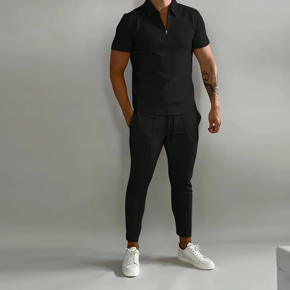 Undefyning Lynes Men's Slim-Fit Casual Summer Sport Set - Undefyning Lynes