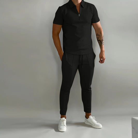 Undefyning Lynes Men's Slim-Fit Casual Summer Sport Set - Undefyning Lynes