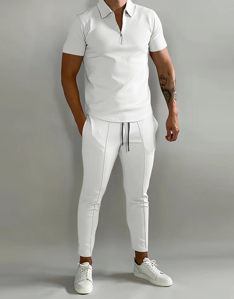 Undefyning Lynes Men's Slim-Fit Casual Summer Sport Set - Undefyning Lynes