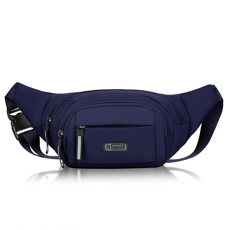 Undefyning Lynes Men's Waterproof Crossbody Waist Bag — Lightweight Nylon Belt Pack - Undefyning Lynes