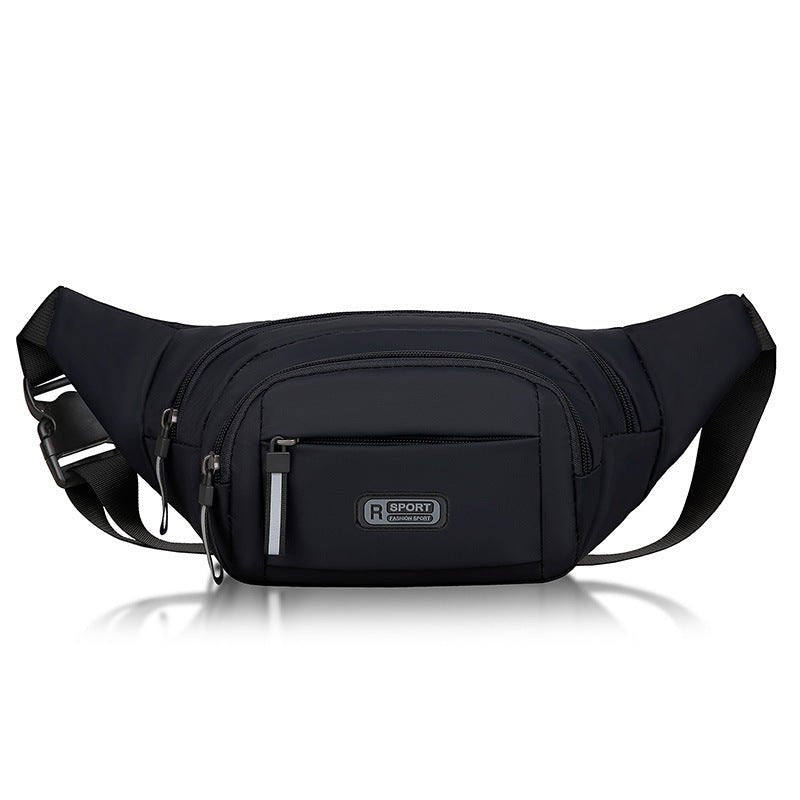 Undefyning Lynes Men's Waterproof Crossbody Waist Bag — Lightweight Nylon Belt Pack - Undefyning Lynes