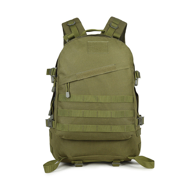 Undefyning Lynes olive green tactical backpack with MOLLE webbing and durable water-resistant fabric
