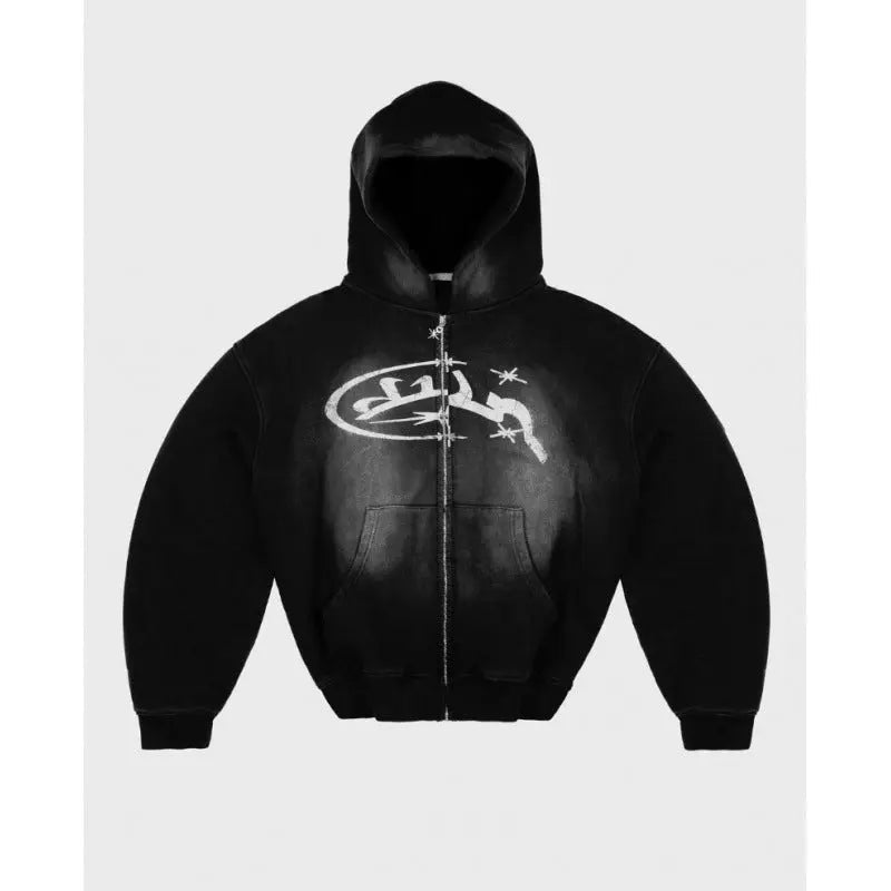 Undefyning Lynes Relaxed Fit Graphic Hoodie – Effortless Streetwear Style - Undefyning Lynes