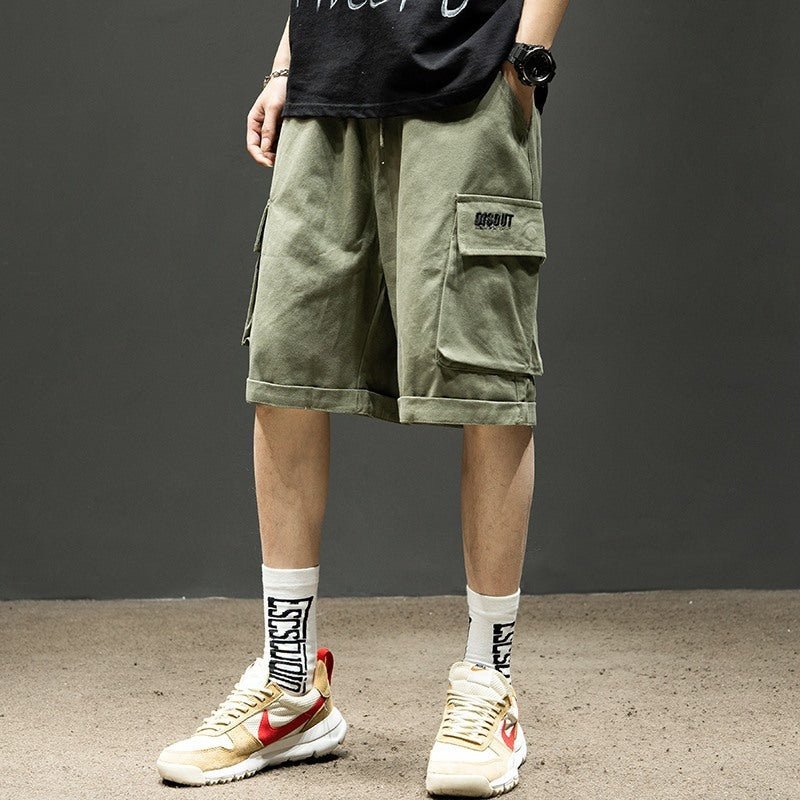 Undefyning Lynes Relaxed-Fit Utility Cargo Shorts - All-Day Comfort & Style - Undefyning Lynes