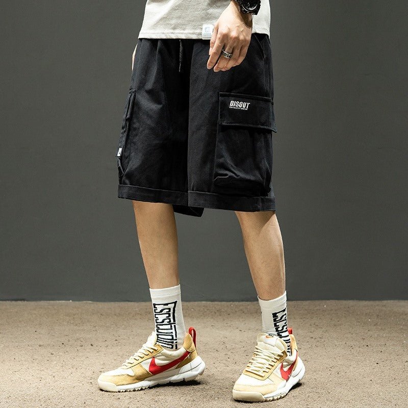 Undefyning Lynes Relaxed-Fit Utility Cargo Shorts - All-Day Comfort & Style - Undefyning Lynes