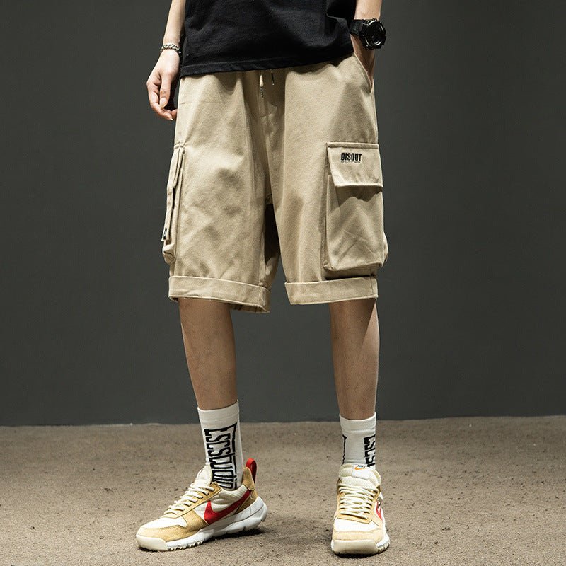Undefyning Lynes Relaxed-Fit Utility Cargo Shorts - All-Day Comfort & Style - Undefyning Lynes