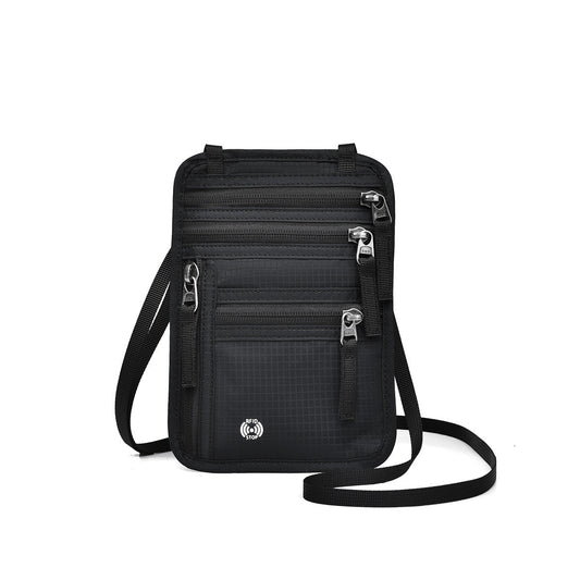 Undefyning Lynes Travel Passport Bag — Lightweight RFID-Blocking Neck Pouch - Undefyning Lynes