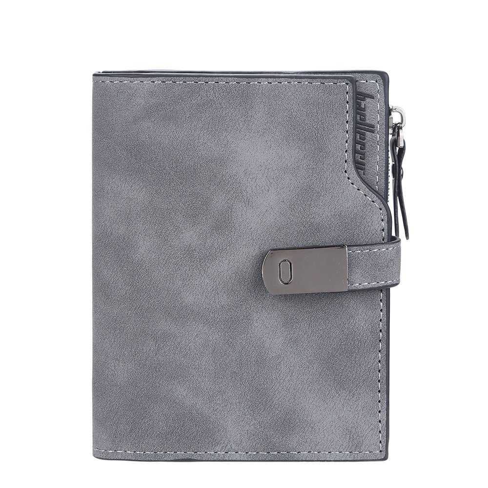 Undefyning Lynes Women's Multi-Slot Short Wallet — Waterproof PU Leather Bifold - Undefyning Lynes