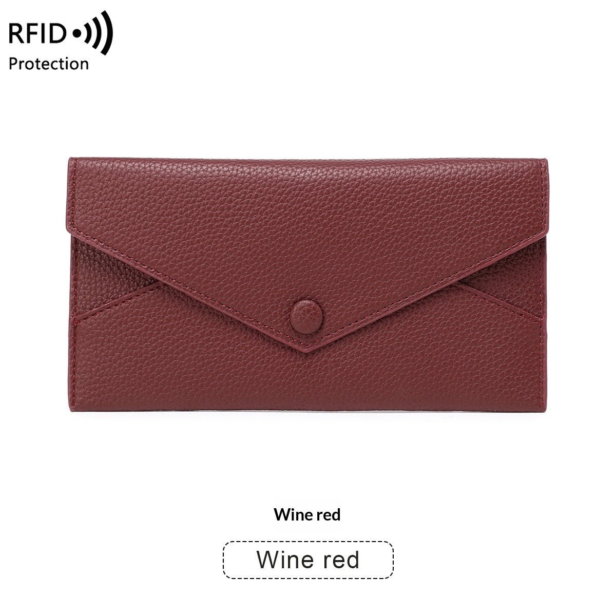 Undefyning Lynes Women's RFID-Blocking Wallet — Waterproof PU Leather Anti-Theft Bifold - Undefyning Lynes