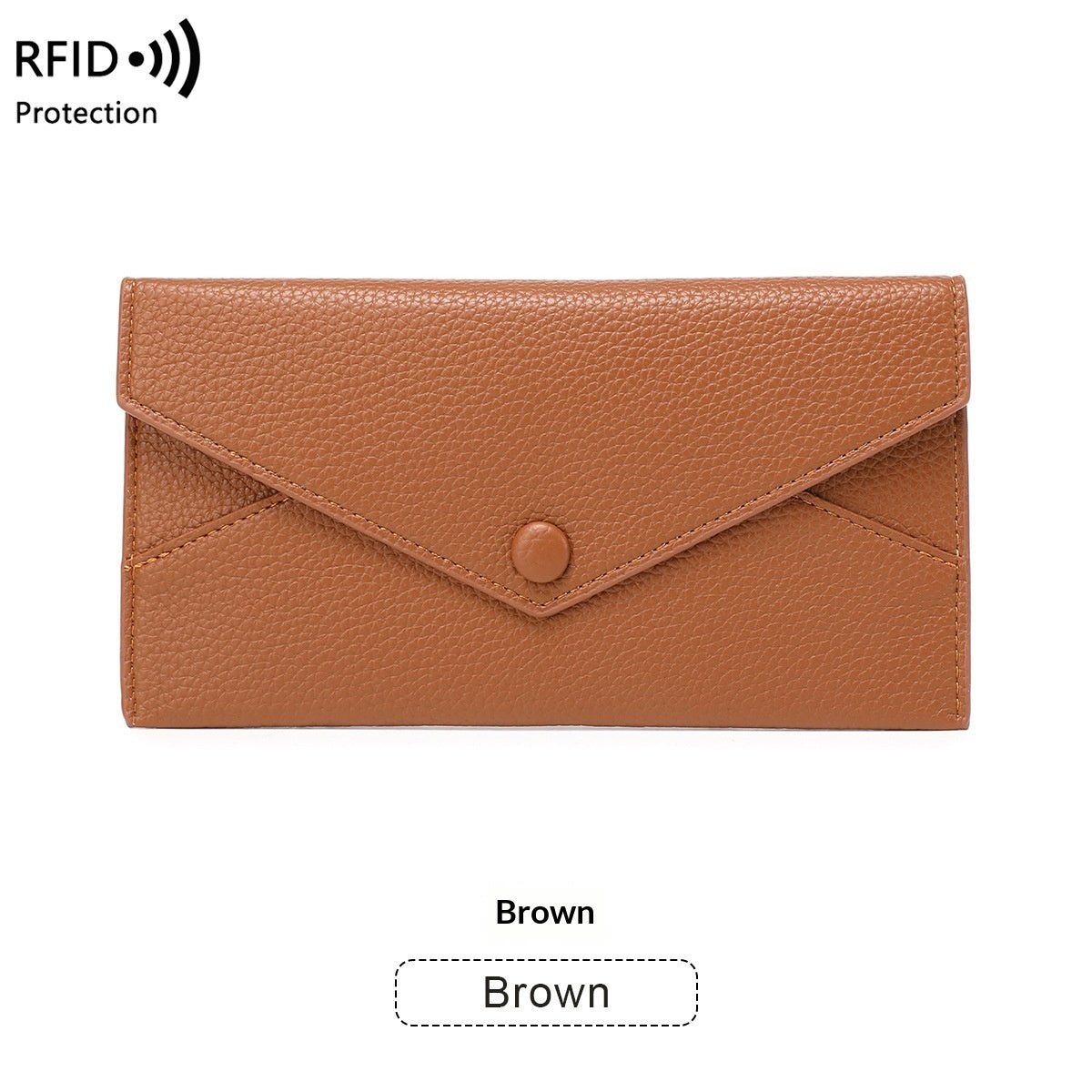 Undefyning Lynes Women's RFID-Blocking Wallet — Waterproof PU Leather Anti-Theft Bifold - Undefyning Lynes