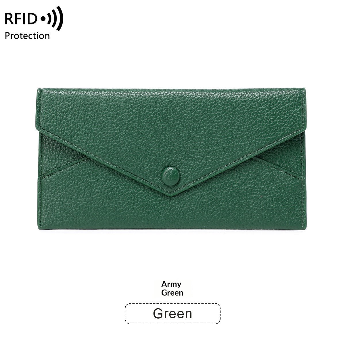 Undefyning Lynes Women's RFID-Blocking Wallet — Waterproof PU Leather Anti-Theft Bifold - Undefyning Lynes