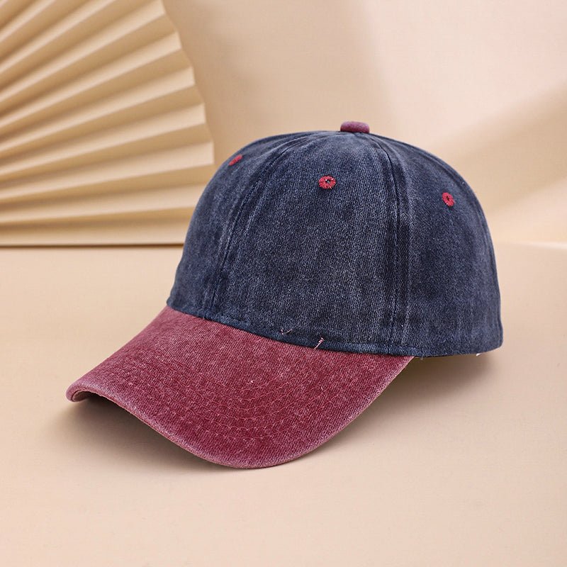 Unisex Distressed Washed Baseball Cap — Adjustable Retro Sun Hat - Undefyning Lynes